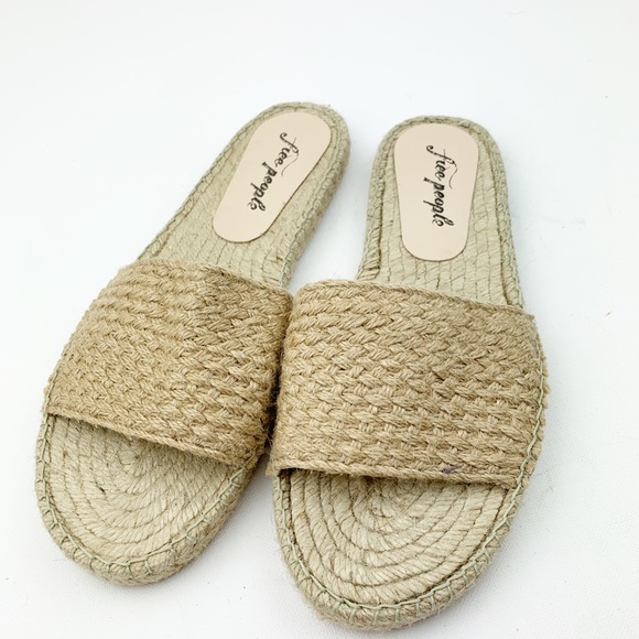 Free People tan beach front espadrille sandals - Picture 5 of 8